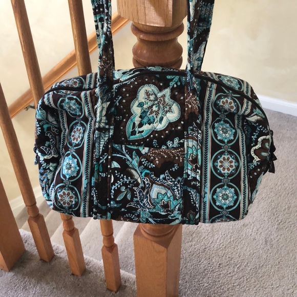 Retired Vera Bradley Java Blue pattern bag - Picture 3 of 3